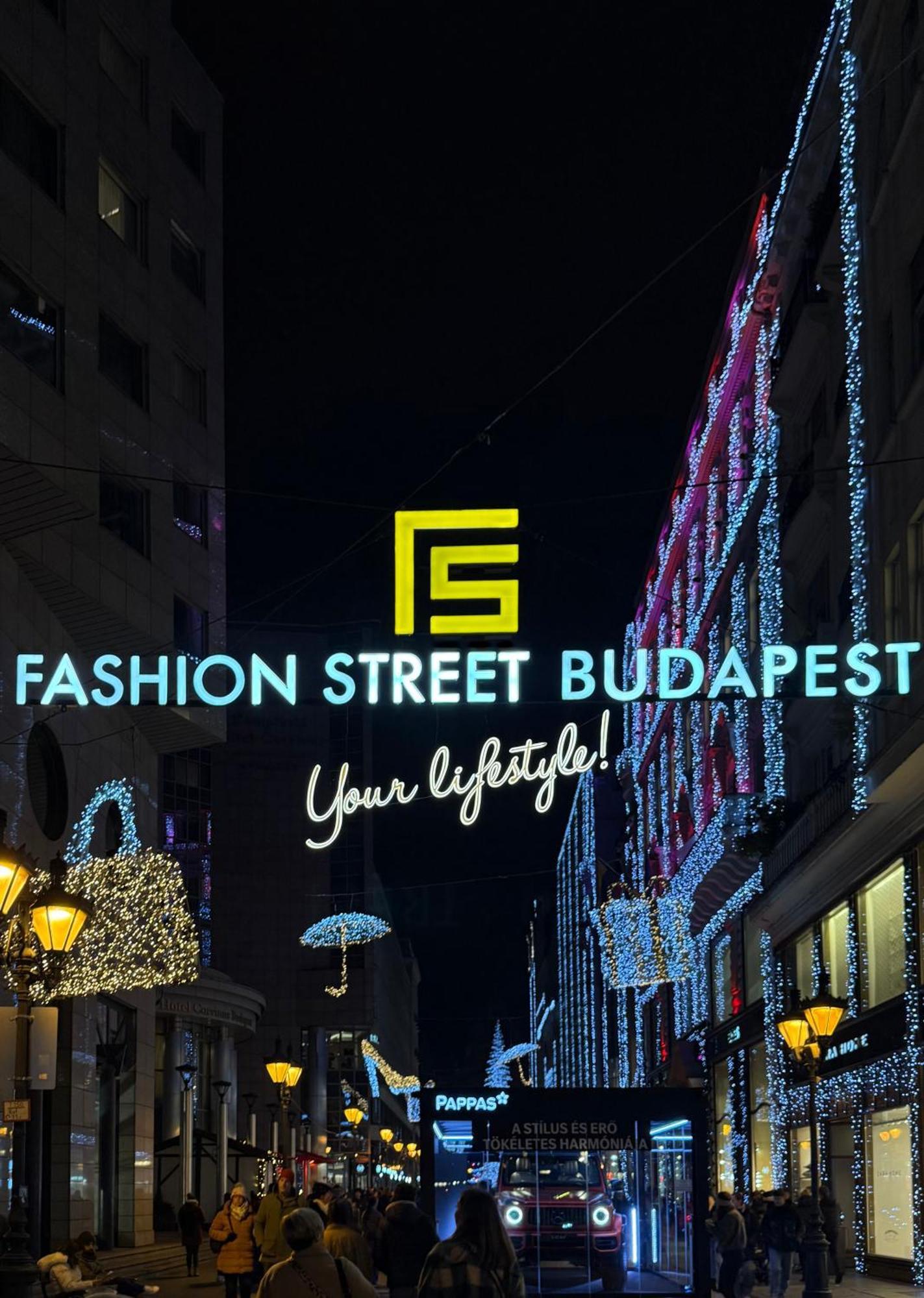 Central Walk Fashionstreet Apartmnts Budapest Exteriör bild