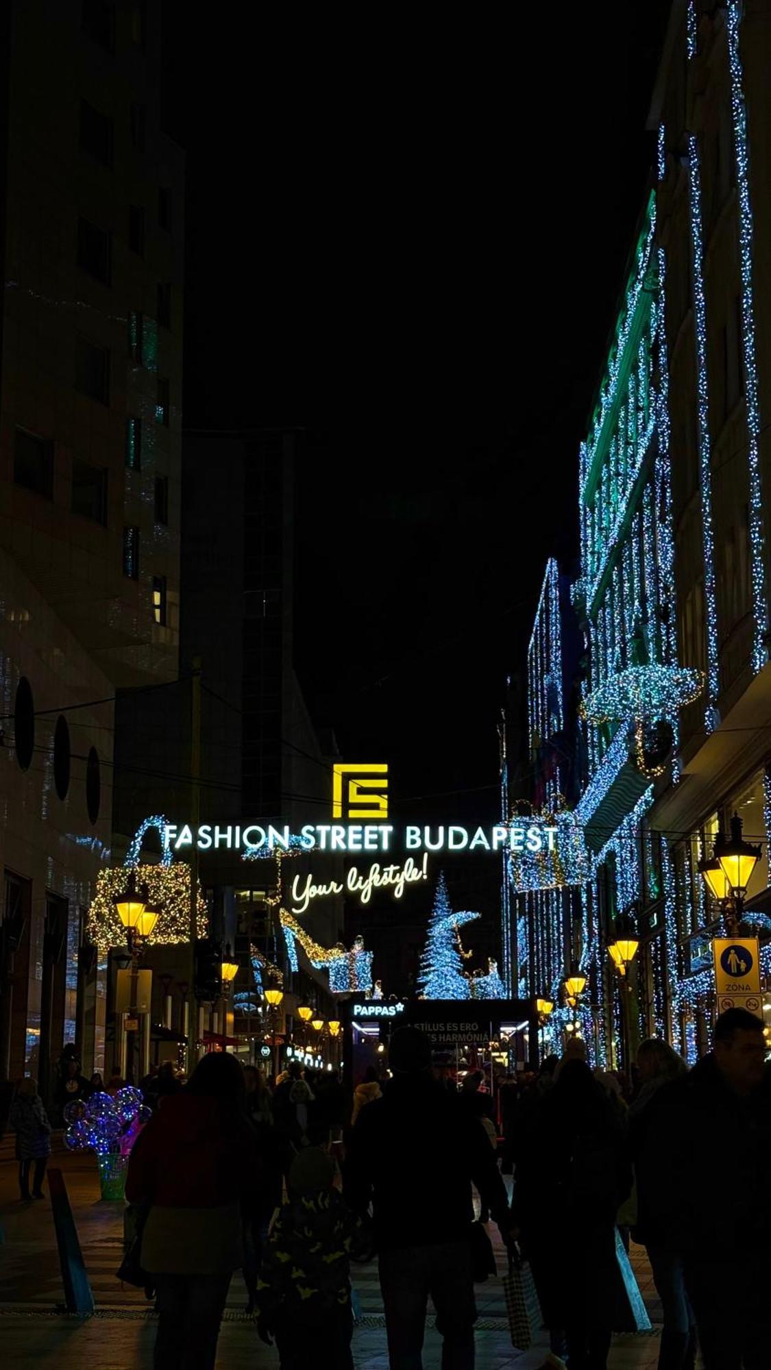 Central Walk Fashionstreet Apartmnts Budapest Exteriör bild